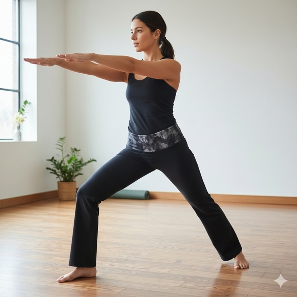 Mondetta Black Yoga Pants - Picture 1 of 5